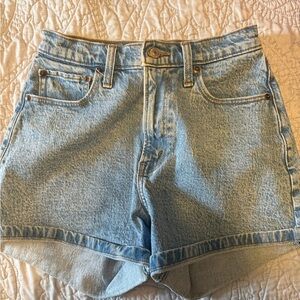 Abercrombie & Fitch Light Blue Jean Shorts